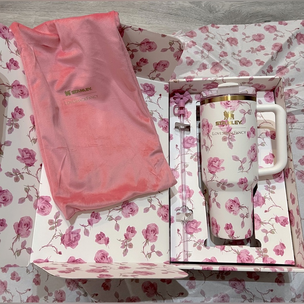 The Stanley X LoveShackFancy Quencher